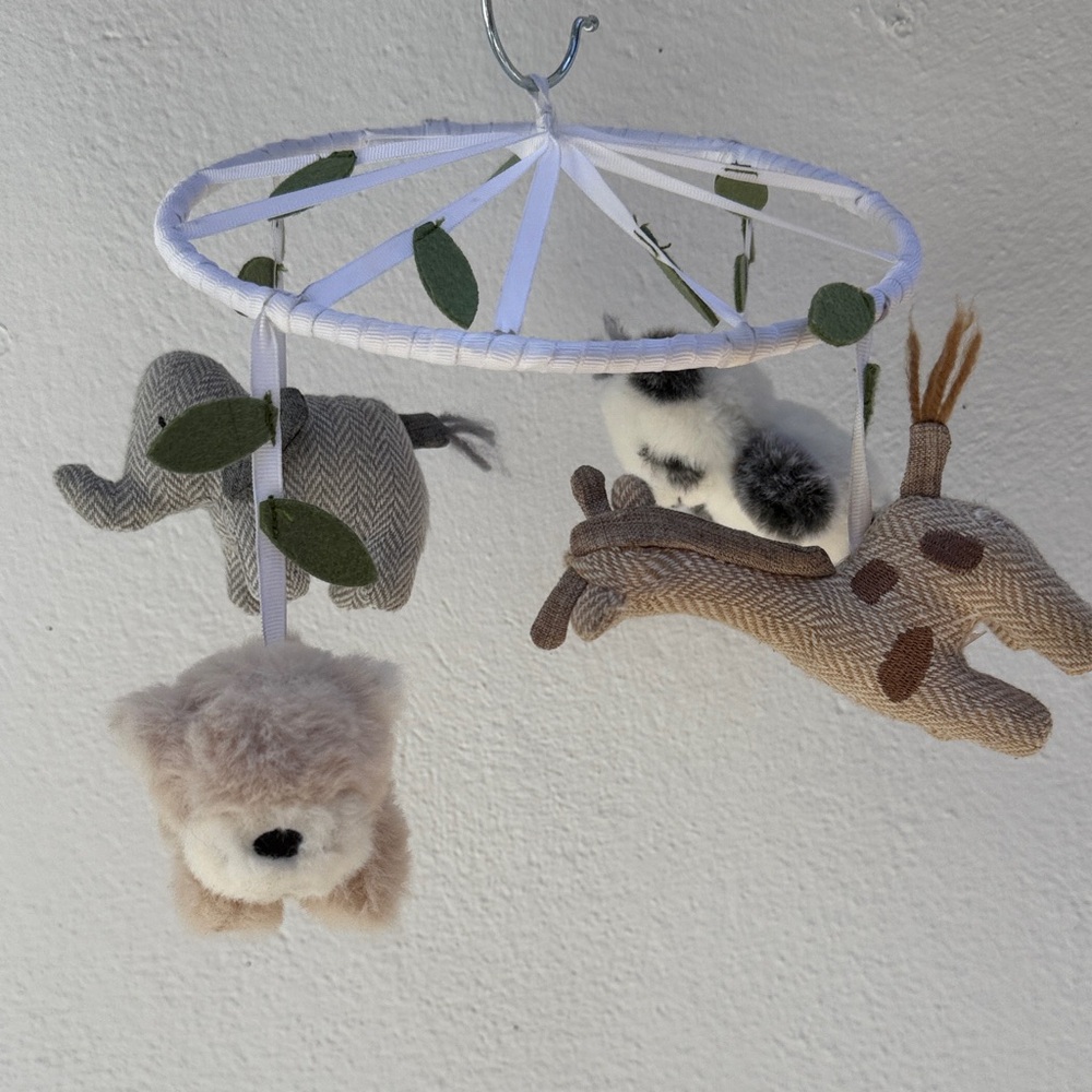 Adorable Animal Baby Mobile